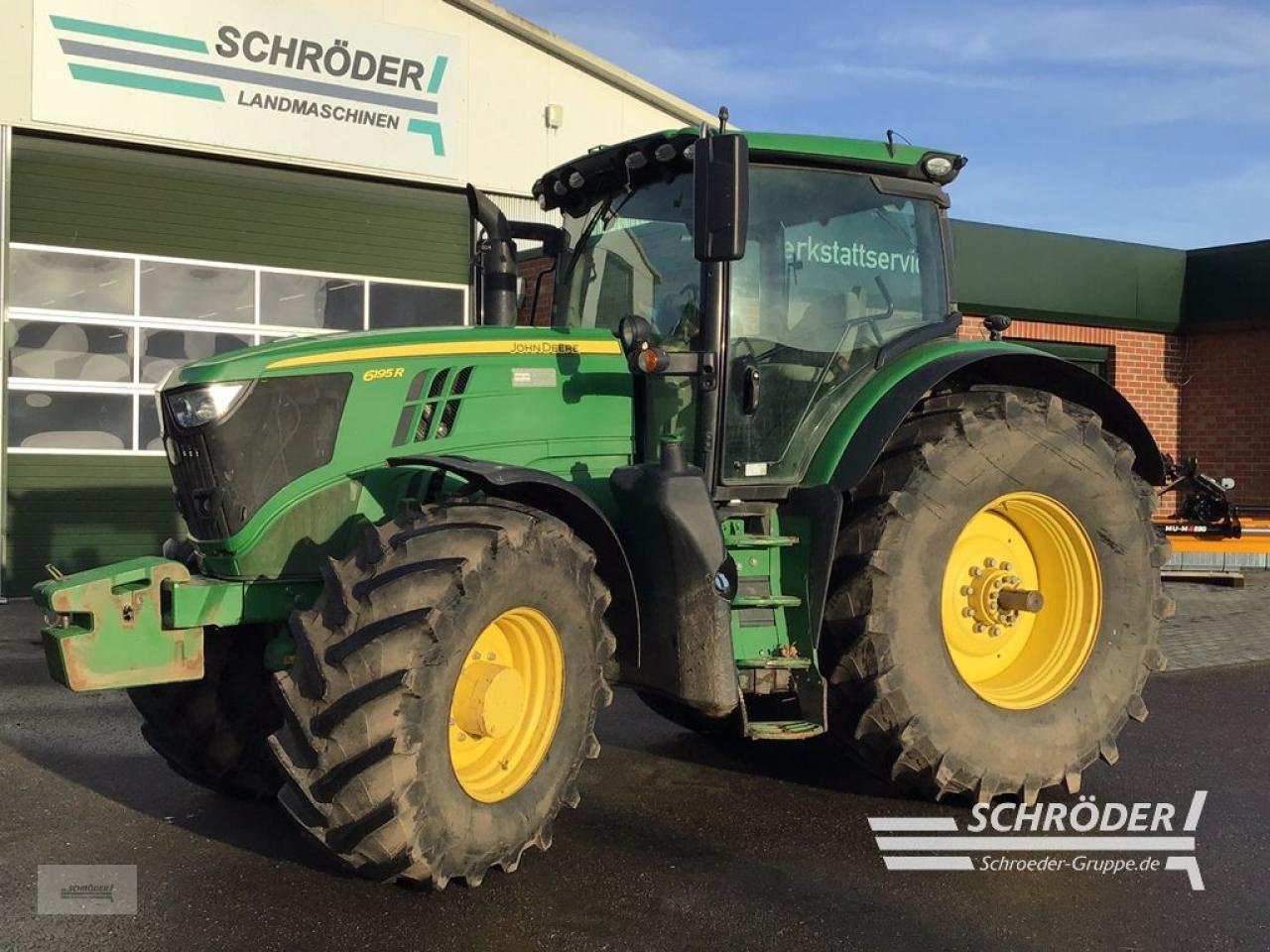 Traktor typu John Deere 6195 R | AUTOPOWER, Gebrauchtmaschine v Penzlin (Obrázek 9)